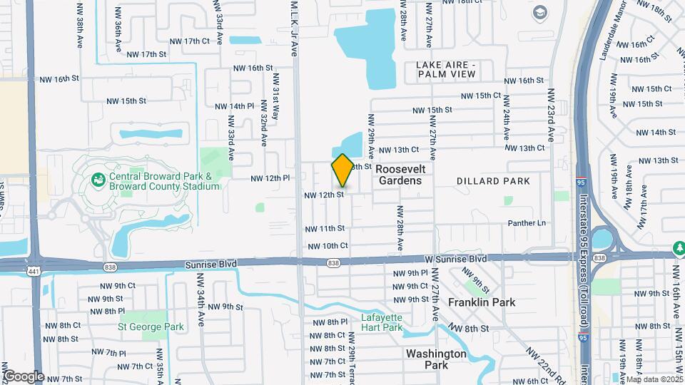 1211 NW 29th Way Map and Location Details