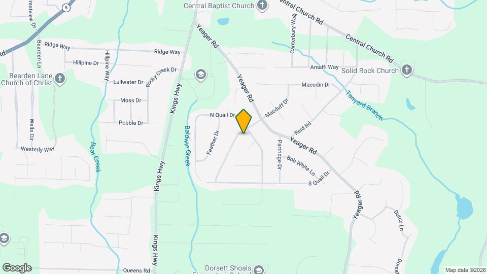 4126 Macduff Dr Map and Location Details