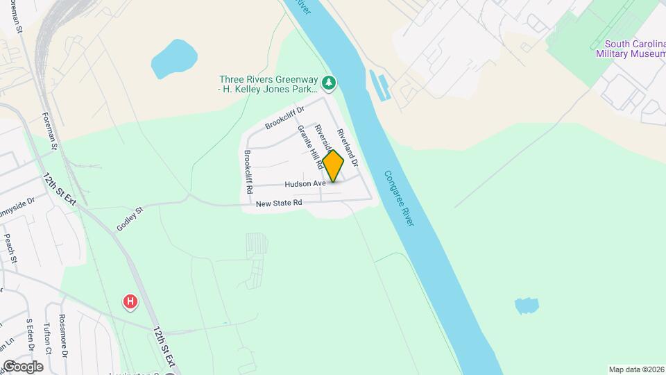 431 Hudson Ave Map and Location Details