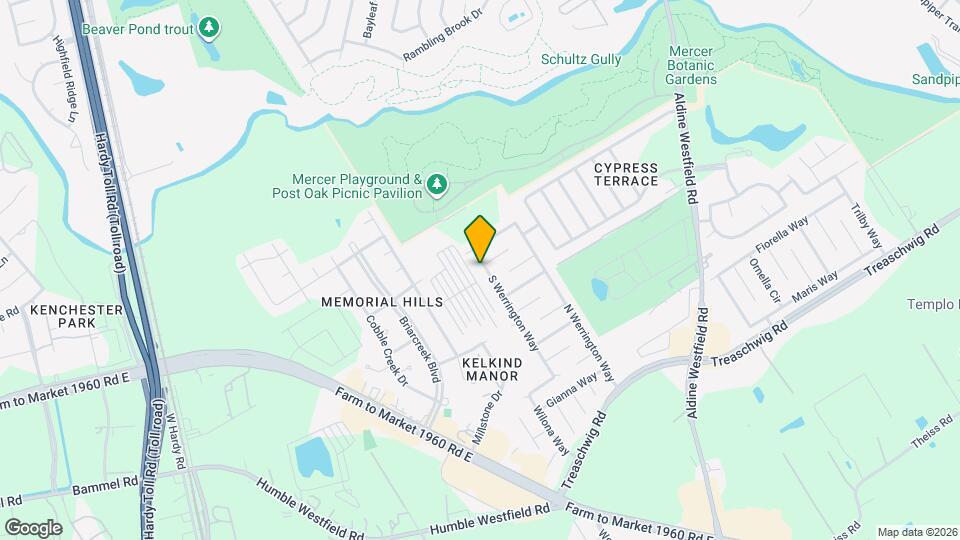 21847 S Werrington Way Map and Location Details