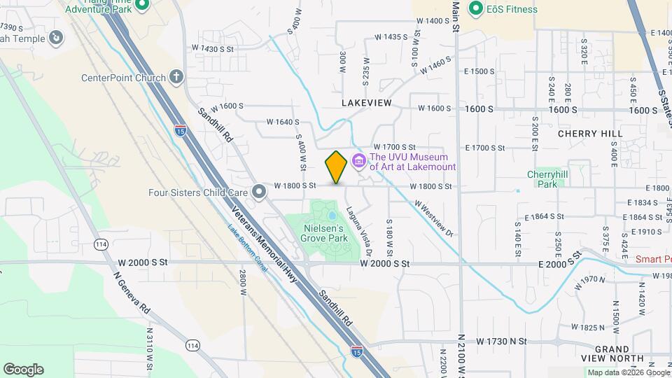 321 W 1800 S St, Unit 2 Map and Location Details