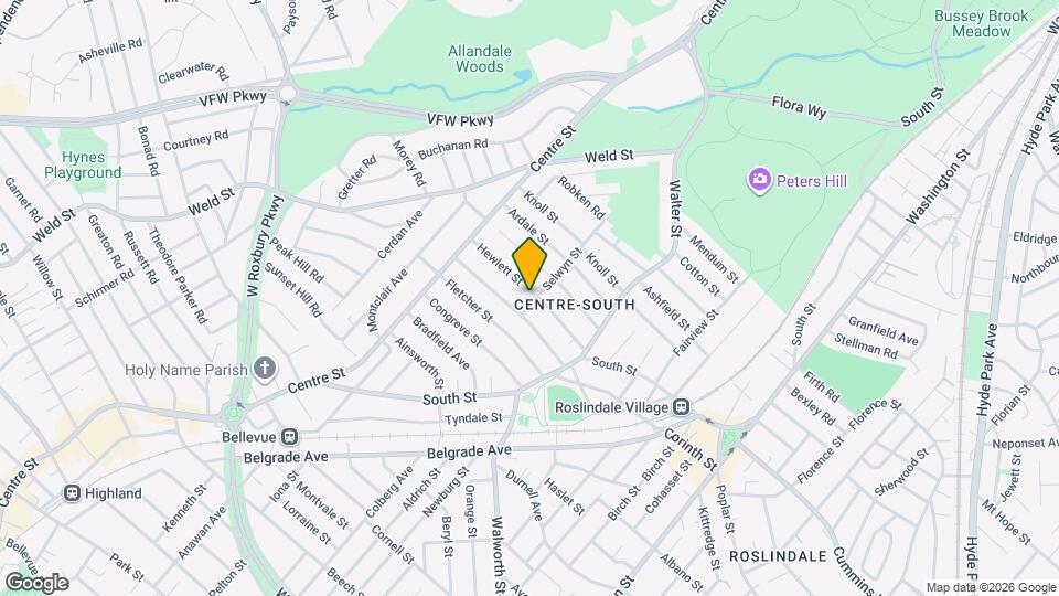 64 Hewlett St, Unit 1 Map and Location Details