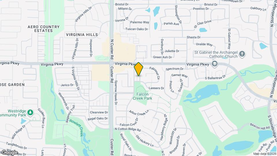 112 Falcon Creek Dr Map and Location Details