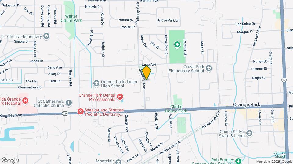 1809 Debarry Ave Map and Location Details