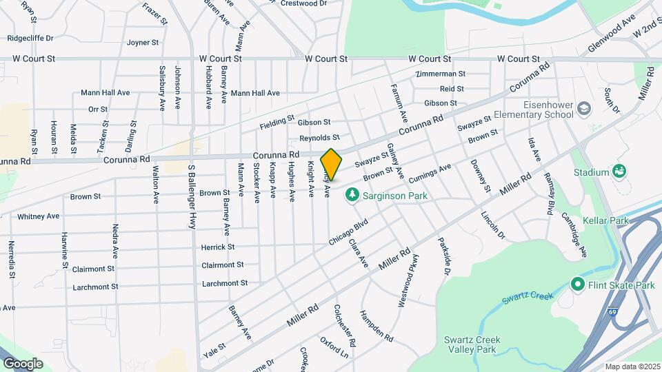 2758 Brown St Map and Location Details