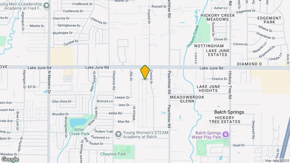 2630 Cottonwood Ln Mapa y Detalles de la Ubicación