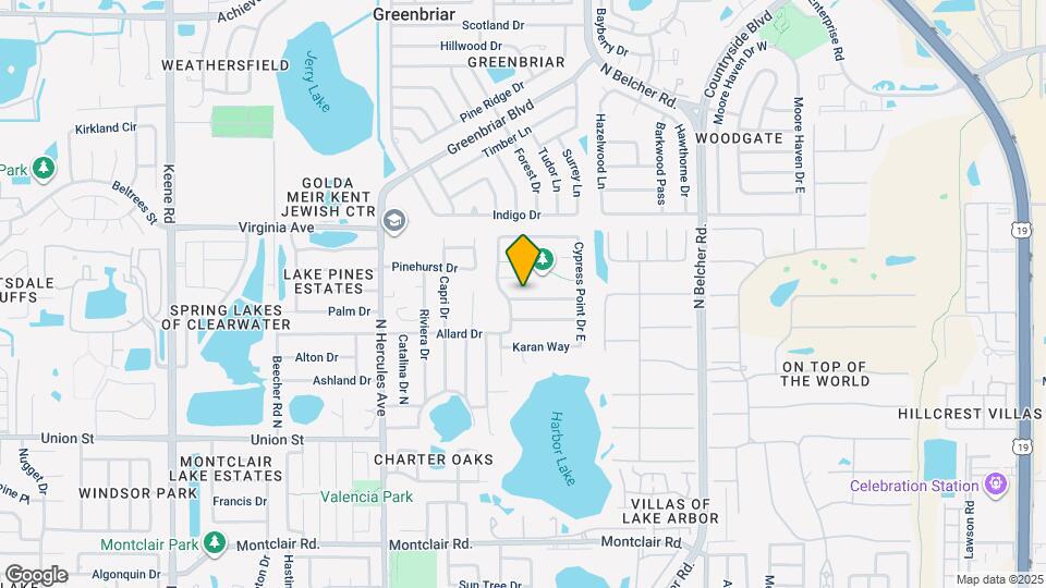 2126 Little Brook Ln Map and Location Details