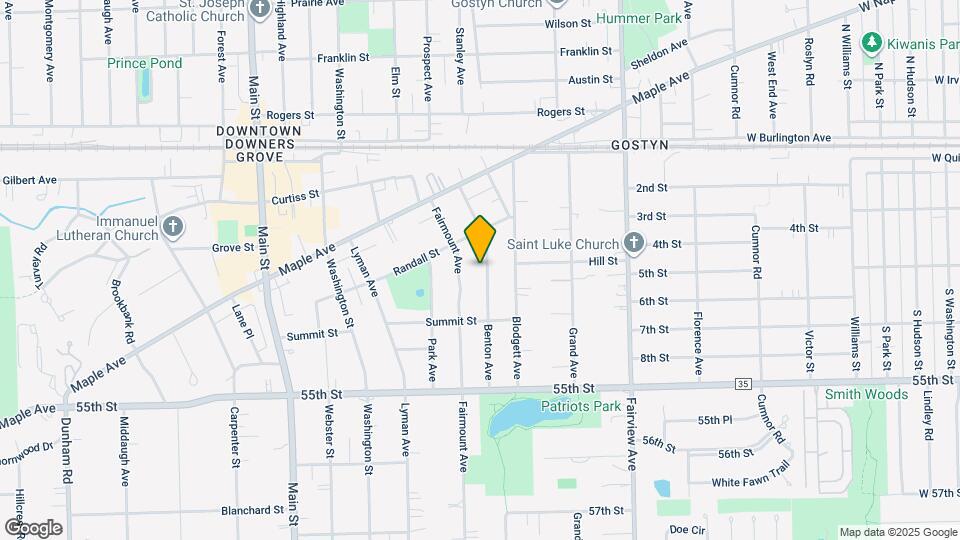 5244 Benton Ave Map and Location Details