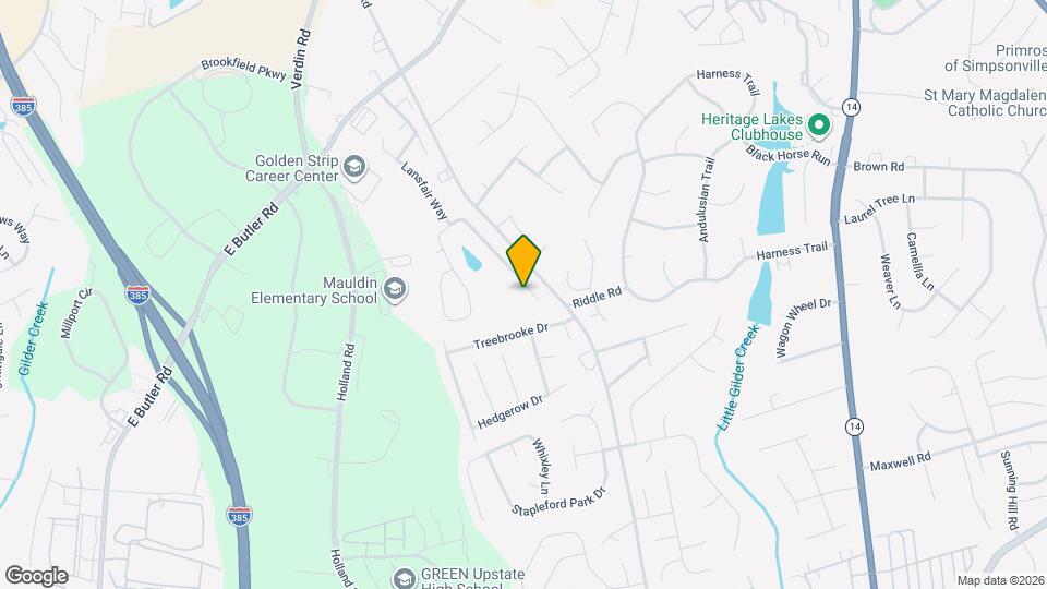 202 Branchester Ct Map and Location Details