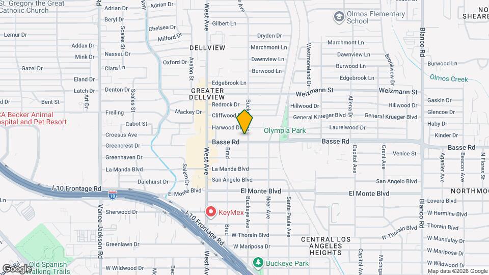 2307 Basse Rd Map and Location Details