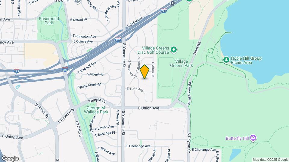 9156 E Stanford Pl Map and Location Details