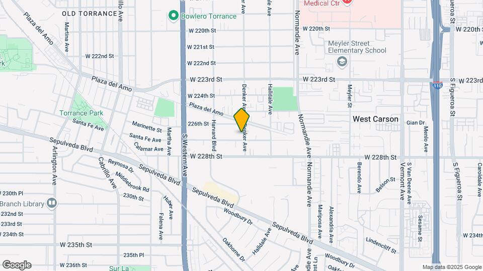 1507 W 227th St-Unit -4 Map and Location Details