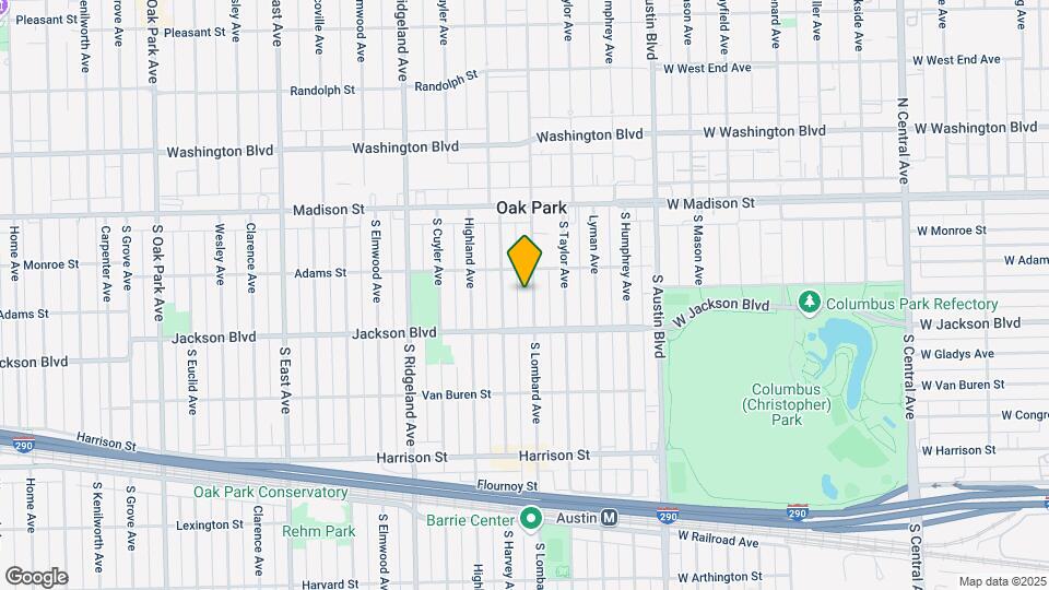619 S Lombard Ave-Unit -2 Map and Location Details