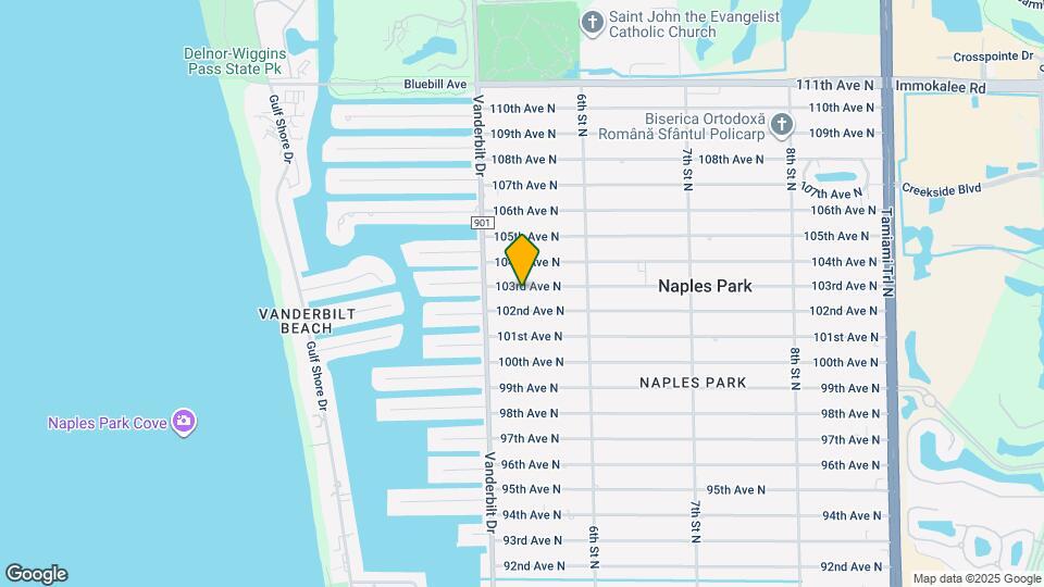 532 103rd Ave N Map and Location Details