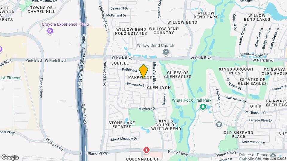 5808 Gallant Fox Ln Map and Location Details