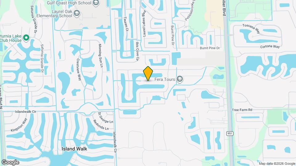 14810 Fripp Island Ct Map and Location Details
