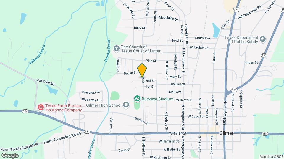 Gilmer Capital Apts Map and Location Details