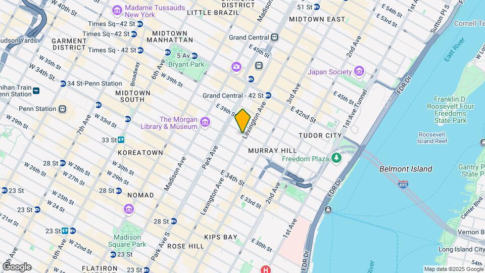 310 Lexington Ave Mapa y Detalles de la Ubicación