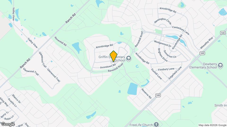 2042 Avondown Rd Map and Location Details