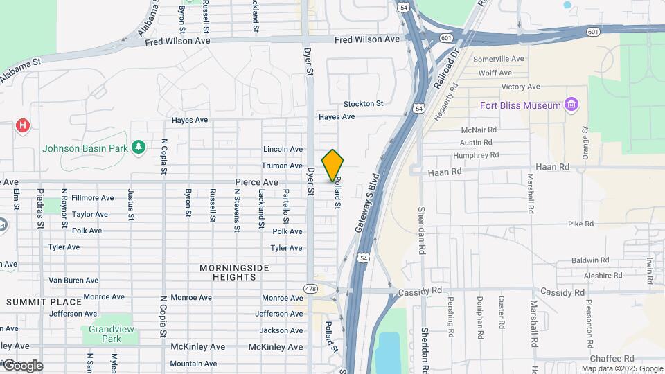 4024 Pierce Ave Map and Location Details