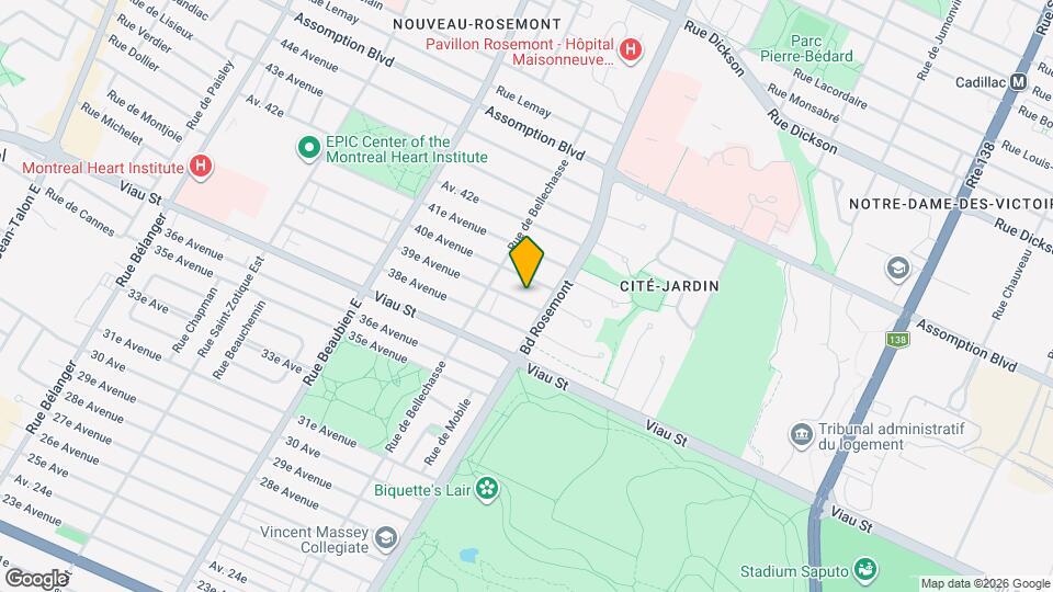 6005 39E Av Map and Location Details