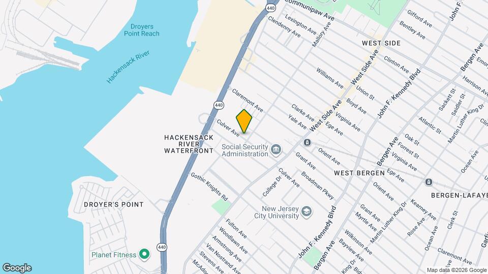 212 Culver Ave, Unit FL 1 Map and Location Details