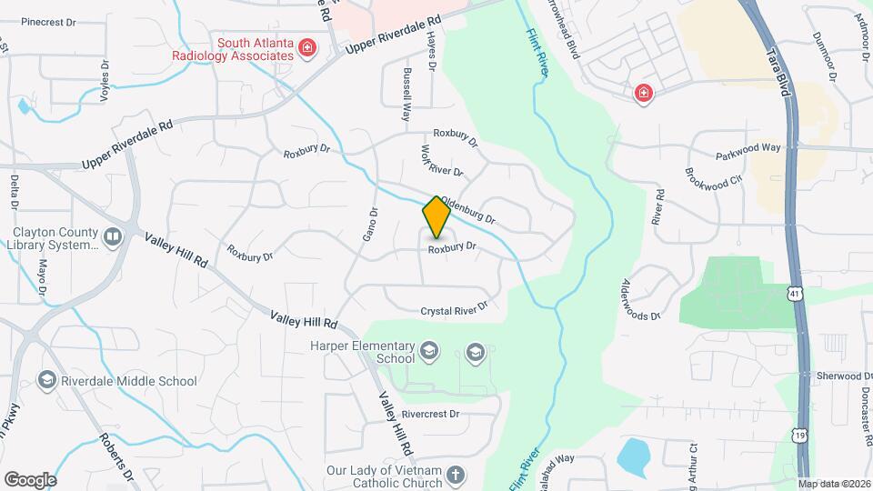 537 Roxbury Dr Mapa y Detalles de la Ubicación