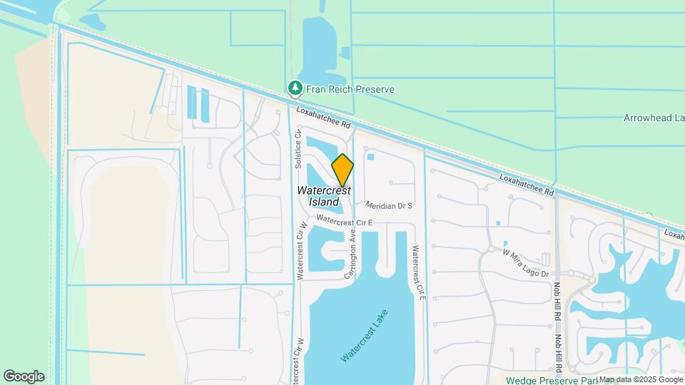 9195 Carrington Ave Map and Location Details