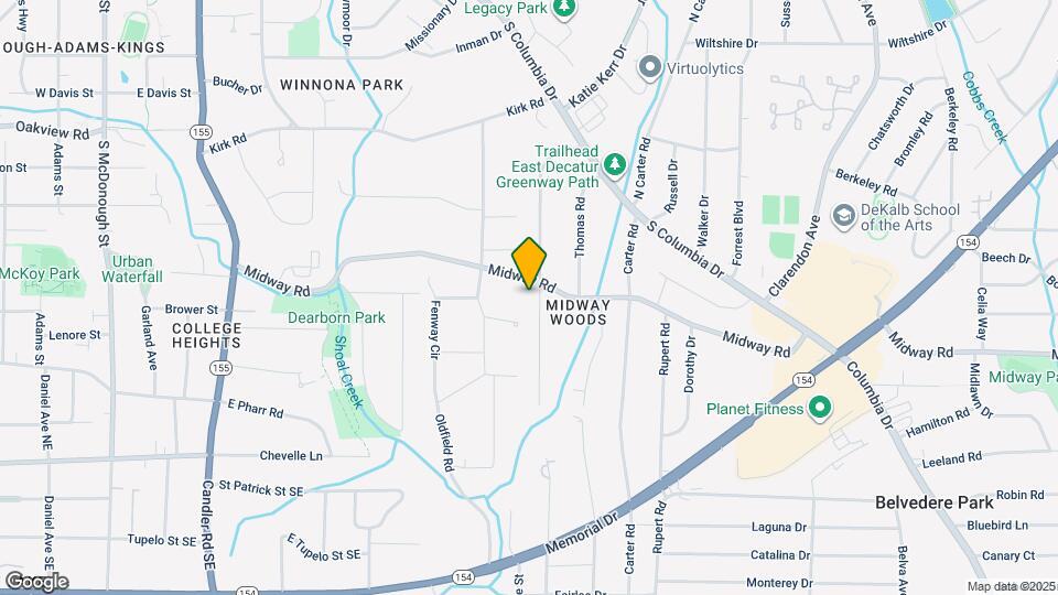 1285 Conway Rd Map and Location Details