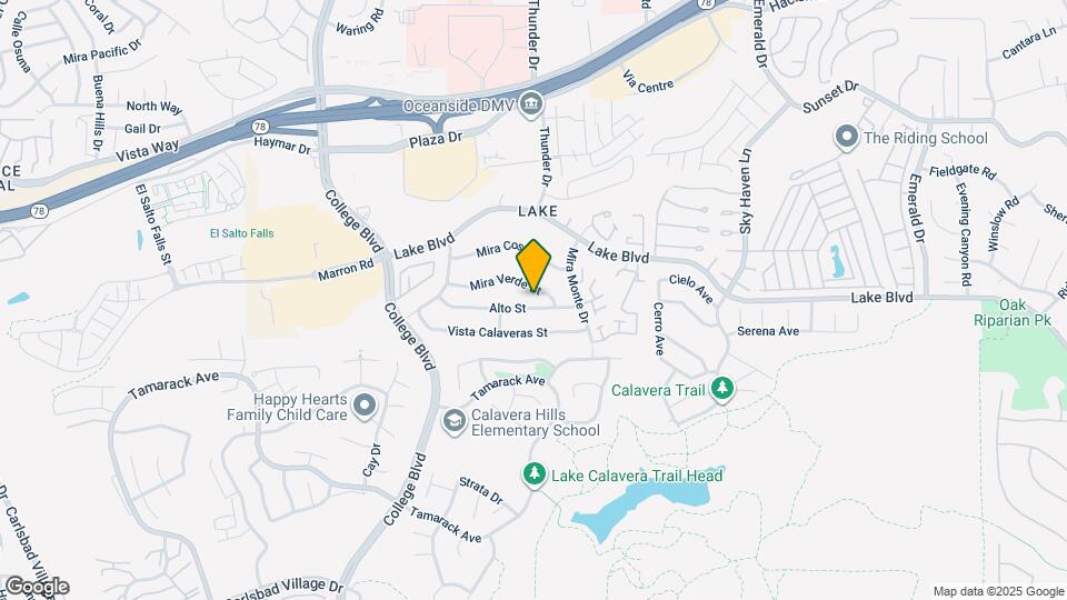 4060 Alto St Map and Location Details