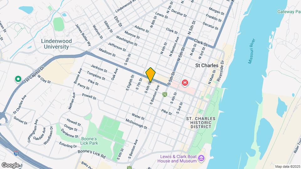 322 N 6th St Mapa y Detalles de la Ubicación