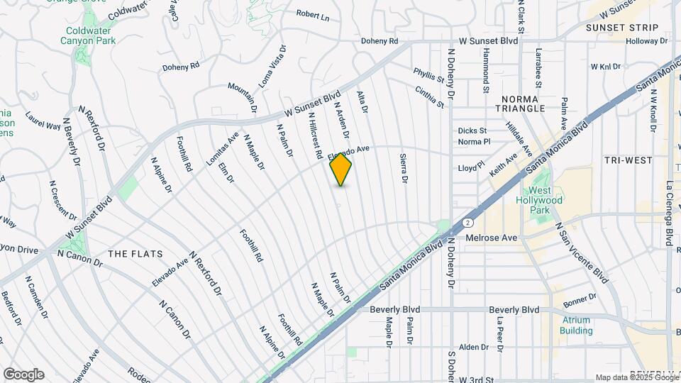 620 N Hillcrest Rd Map and Location Details