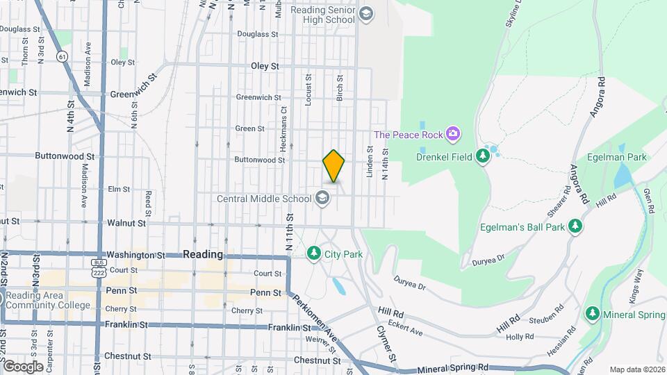 1224 Fidelity St Map and Location Details