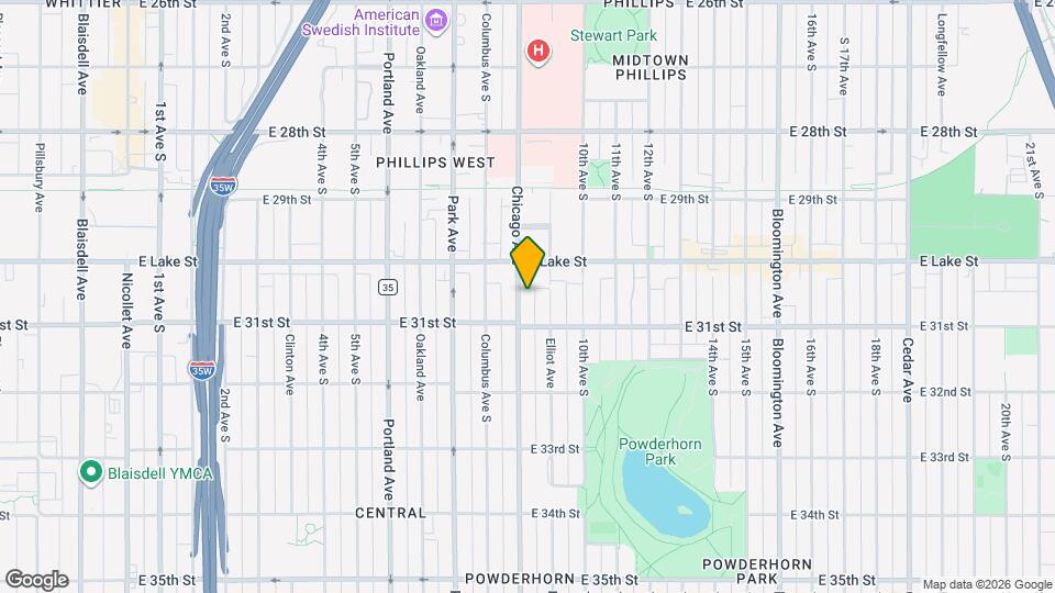 3029-3031 Chicago Ave Map and Location Details