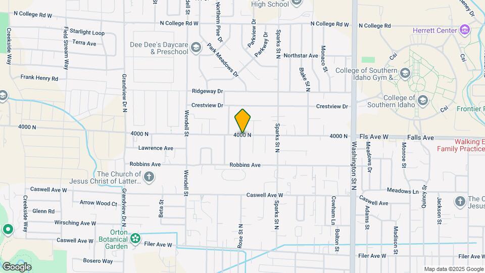 521 Borah Ave W Map and Location Details