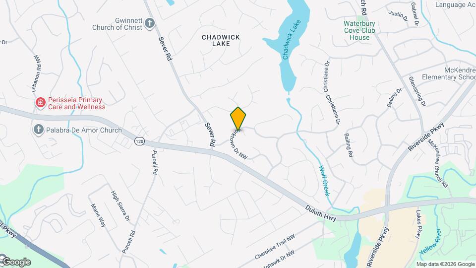 1505 Yorktown Dr NW Map and Location Details