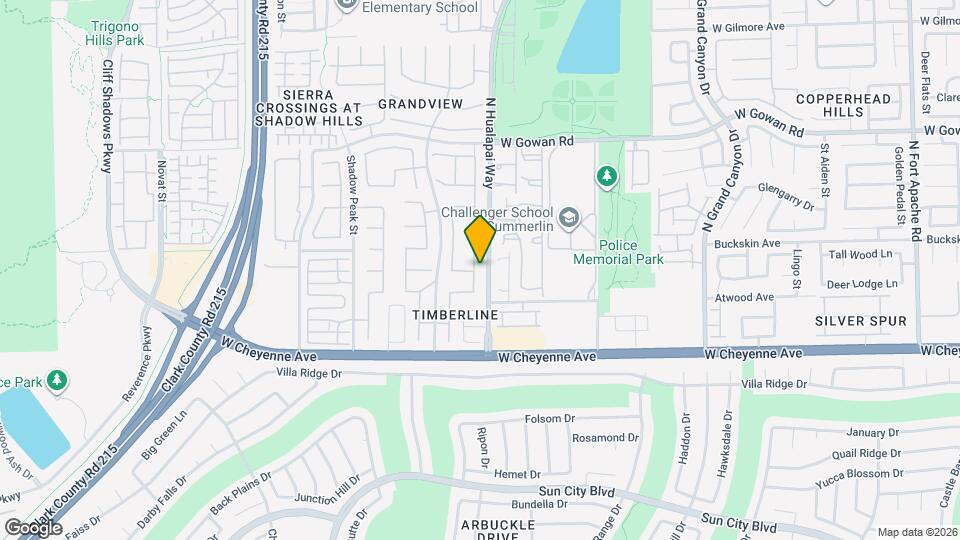 3316 Lacebark Pine St Map and Location Details