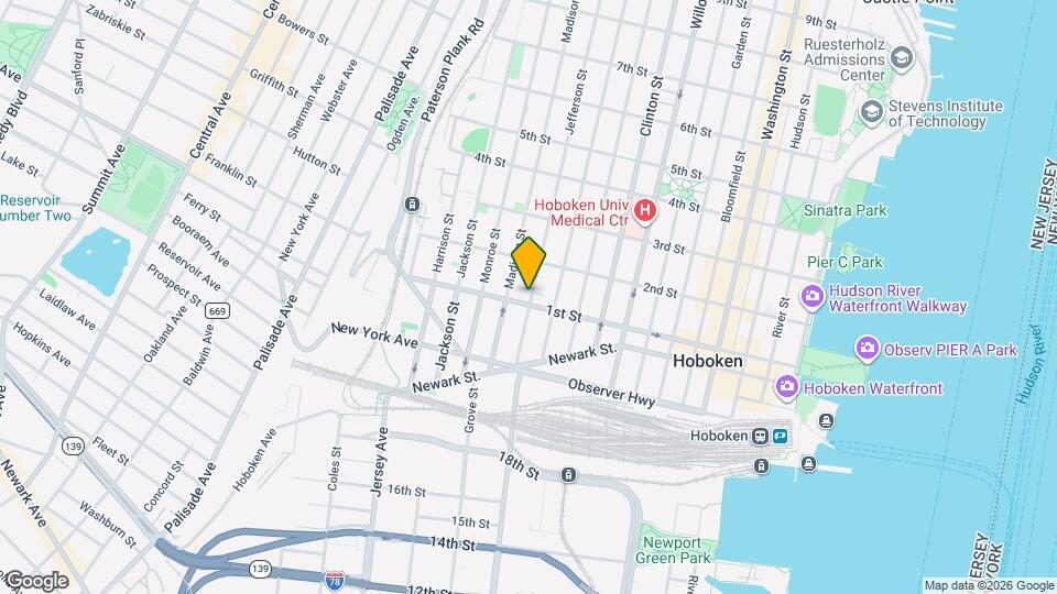 118 Jefferson St Map and Location Details