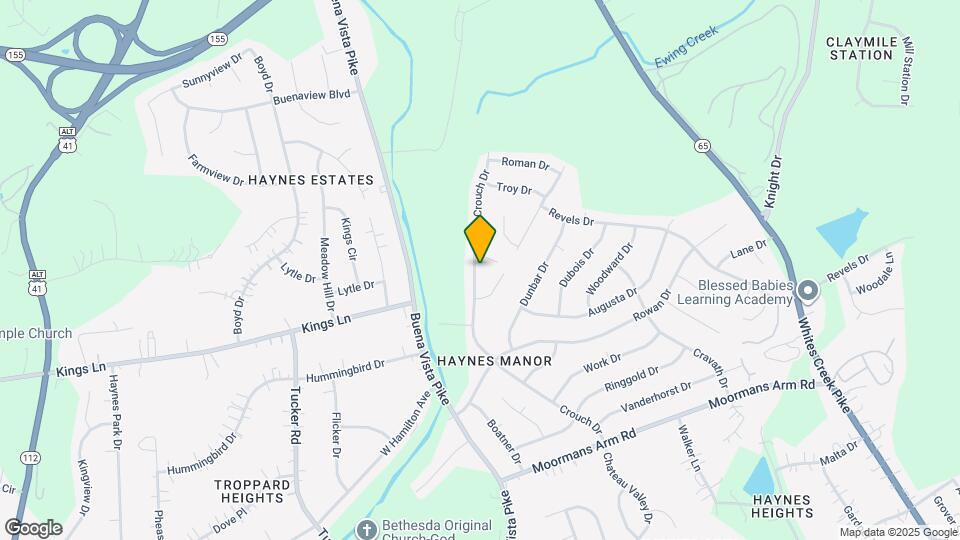 3890 Crouch Dr Map and Location Details