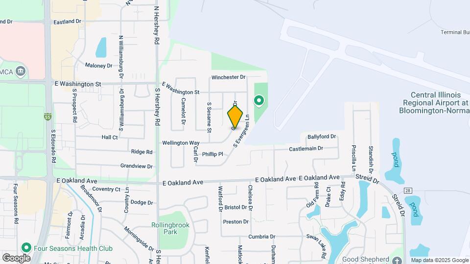 208 Greenleaf Dr Map and Location Details