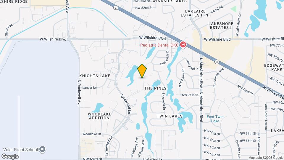 7307 Edenborough Dr Map and Location Details