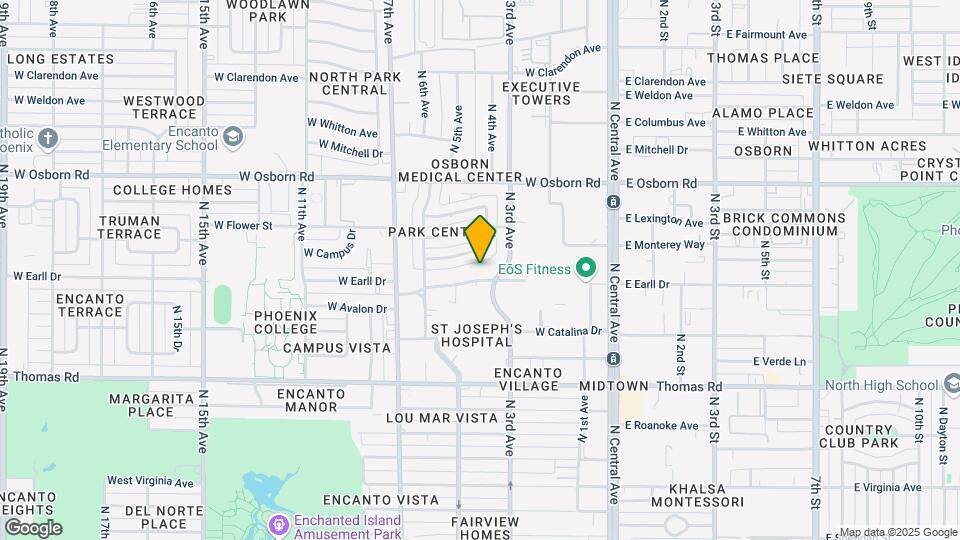 310 W Earll Dr Mapa y Detalles de la Ubicación