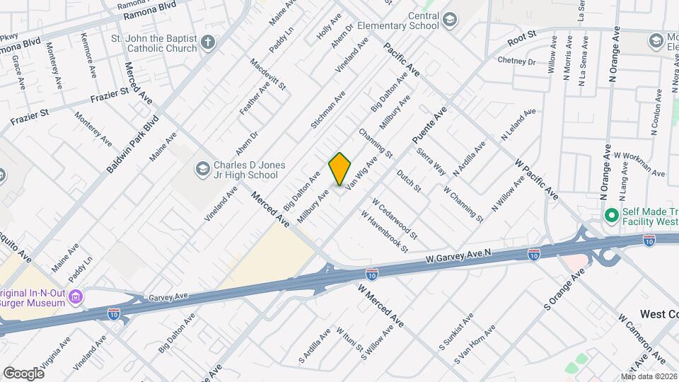 3403 Van Wig Ave, Unit 1 Mapa y Detalles de la Ubicación