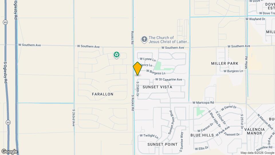 25878 W St Catherine Ave Map and Location Details