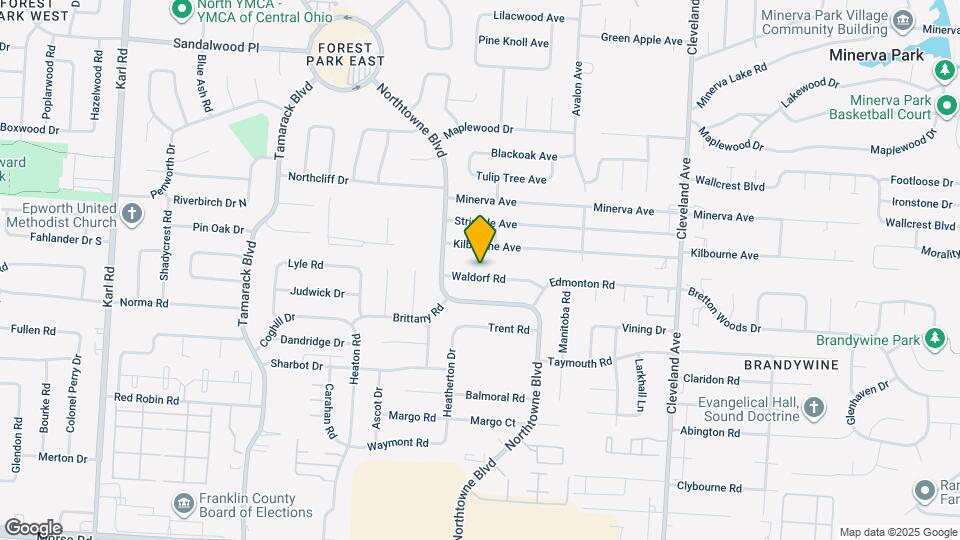 2158 Waldorf Rd Map and Location Details