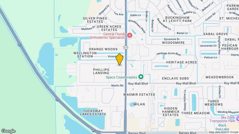 1441 Bridgeport Cir Map and Location Details