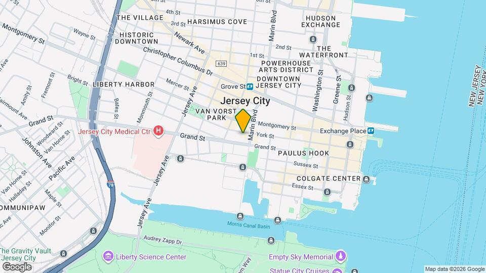 201 York St Mapa y Detalles de la Ubicación