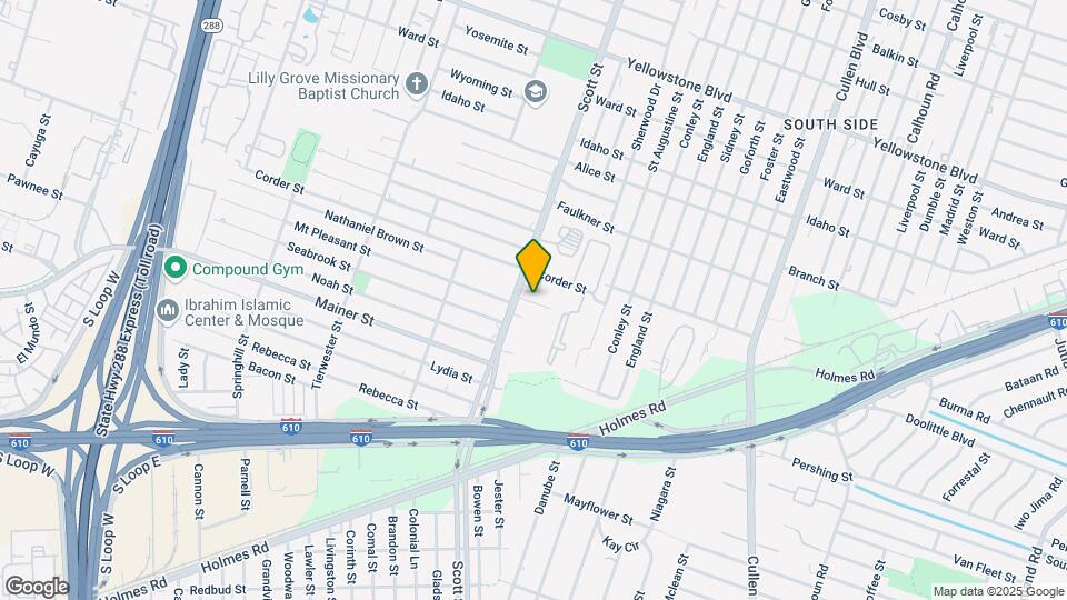 3541 Mt Pleasant St Map and Location Details