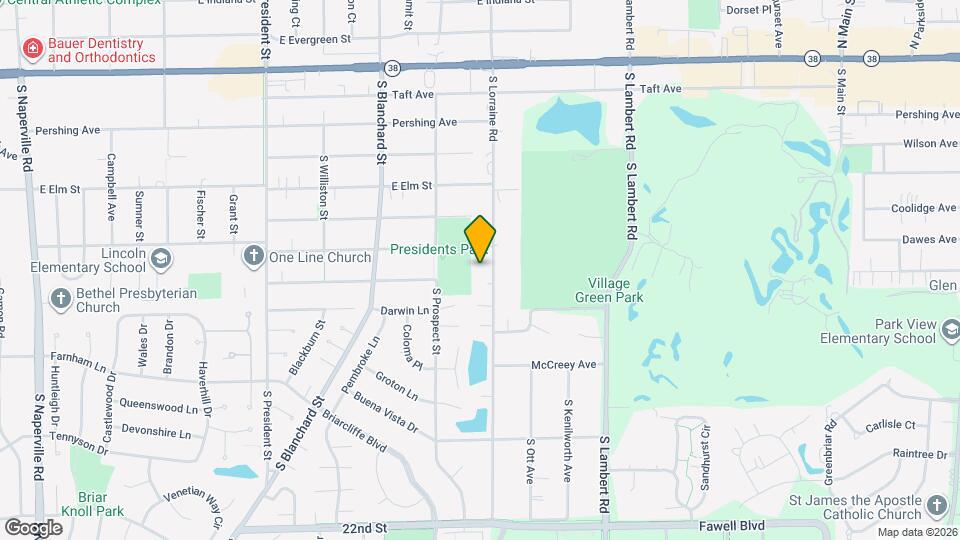 1346 S Lorraine Rd Map and Location Details