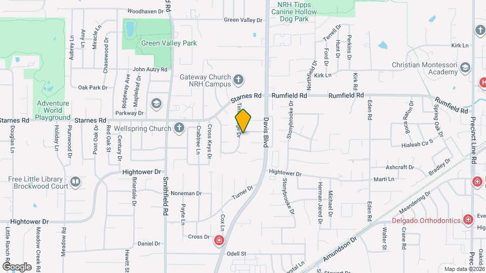 7236 Timberidge Dr Mapa y Detalles de la Ubicación